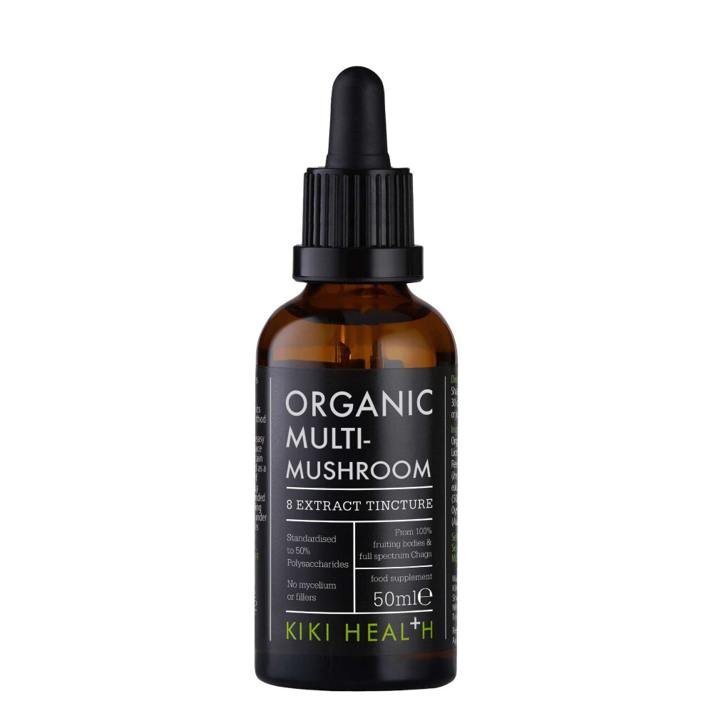 Kiki Health Organic Multi-Mushroom 8 Blend Tincture 50Ml