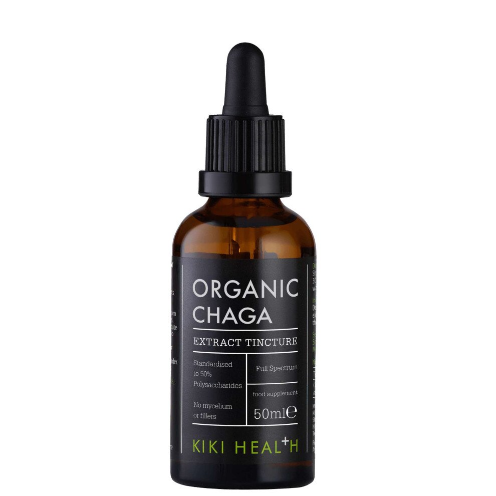 Kiki Health Organic Chaga Extract Tincture 50Ml