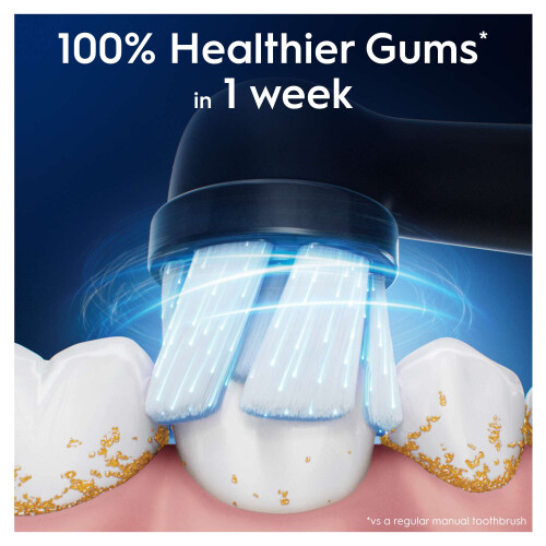 Oral-B Oral-B iO Replacement Heads Gentle Clean Black 4 Pack 2