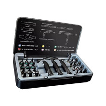 Convenient 24 In 1 Multipurpose Ratcheting Screwdriver Set For