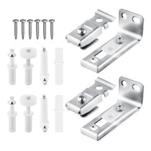Upgraded Bifold Door Hardware Kit 2 Pack for Smooth Closet Door Operation and Easy DIY Installation