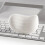 12x7cm Small Waves Silicone Wrist Rest Mouse Mat For Home-White 3
