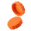 Bouchons de sortie de vidange Orange, Double paquet, pièces 1