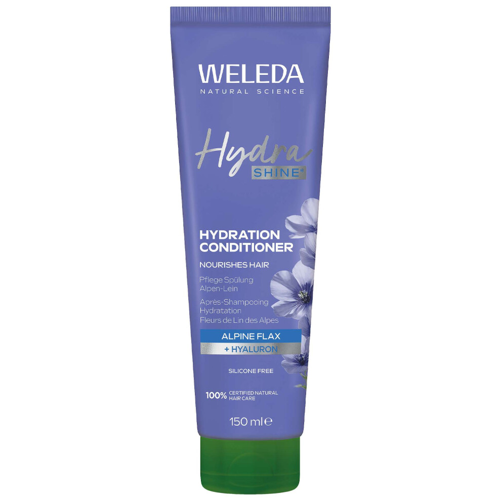 Weleda Hydra Shine Conditioner With Hyaluron And Alpine Flax 150Ml