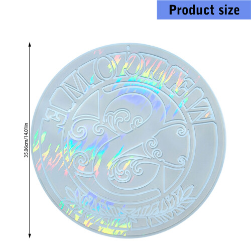 Letter S Silicone Mould For Making Unique Holographics Resin 2
