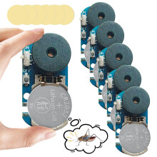 Prank Noise Maker with Random Intervals and Pitch Control, Hidden Annoying Sound Device Blue 6 Pack for Office Home April Fools