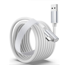 For Quest 2/ 4/Quest 3 USB-C Link Cable Fast Data Transfer for Seamless VR Gaming and PC Connectivity