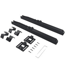 Soft Close Drawer Slides Adjustable Barn Door Hardware Stopper TwoWay Buffer Rails 2 Pack