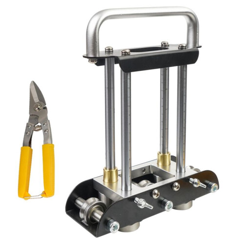 Version Press Brake  Roller Bending Tool for Rain Diverter&Making Folding Edges for Various Metal Roof,C