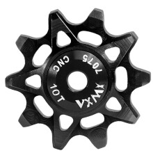 VXM 10T Derailleur Pulley Wheel with Positive Negative Teeth Ceramic Bearings Cycling Componen Black