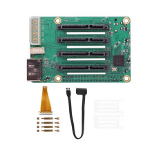 Expansion Board for Raspberry Pi 5 Penta HAT - to 5 Disk HAT for RPI 5