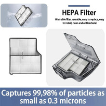 For Saros 10 / S9 MaxV Ultra Robot Vacuum Cleaner Main Side Brush HEPA Filters Mop Cloths Dust Bags