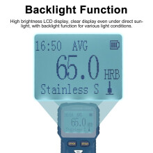 LS-200 High Precision Leeb Hardness Tester Metals Hardness Test Digital Durometer 360 HLD HB HV HS HRA HRB HRC Testing