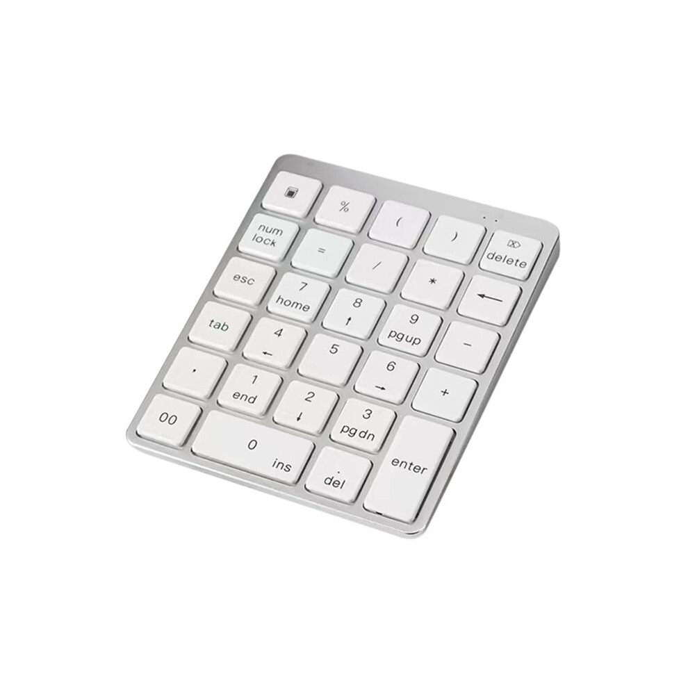 Numeric Keyboard 28Keys Portable Wireless Keyboard For Tablet Pc Laptop Rechargeable Numpad Digital 6031701725644