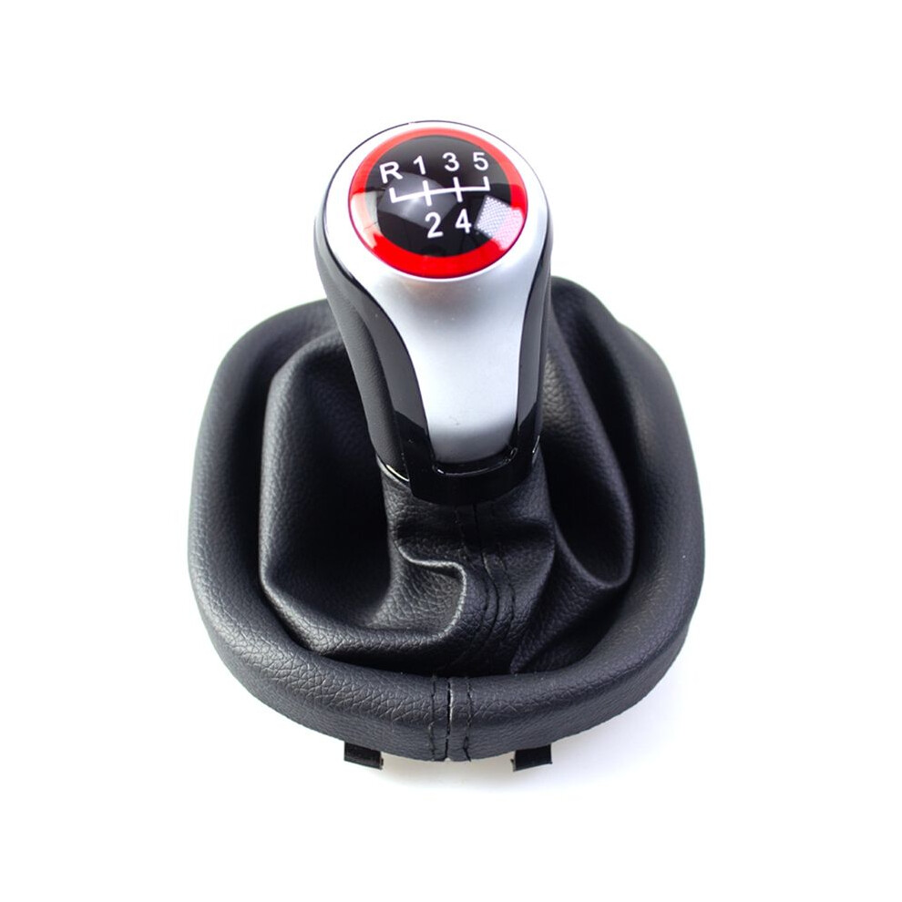 For 2003-2010 For Caddy Ii Mk2 2004-2009 Gear Shift Knob Mt 5 Speed With Gaiter Boot Cover Car Styling Tauoh