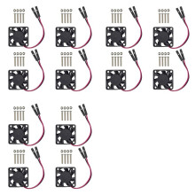 12PZ Brushless CPU Ventola di Raffreddamento Dissipatore di Raffreddamento Radiatore 3.3V 5V per Raspberry Pi4 Pi3 B+, Pi 3, Pi 2, Pi 1 B+