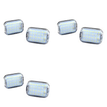 6x Luz de Teto Interna para Teto de Carga de Carro para Transit 150 250 350 HD Van 2015-2023