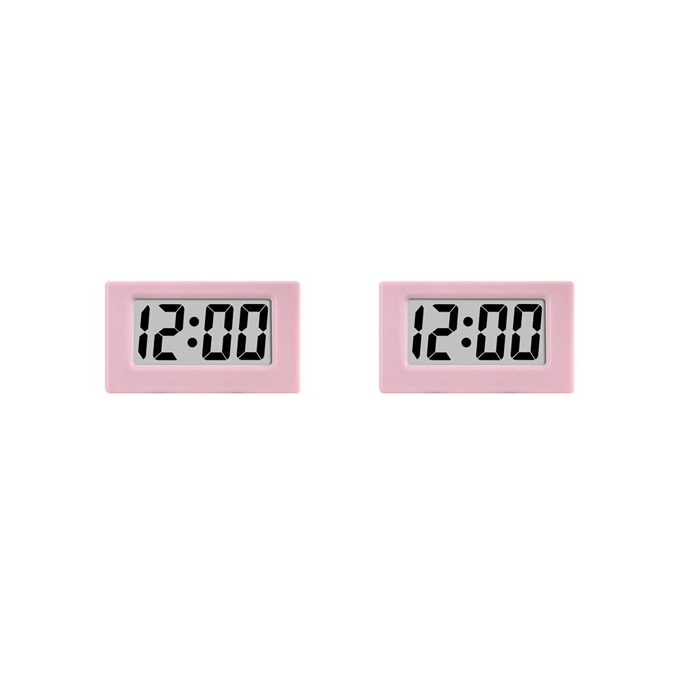 2X Clock Triangle Led Screen Lectronic Digital Alarm Screen Desktop Clock For Home Office Table Bedroom Decor 6032402034370