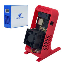 For Bitaxe Gamma 601 1.2TH/S 18W BTC Solo Miner BM1370 Asic Chip+Lucky Miner LV07 1TH/S BTC Crypto Asic Miner BR Plug