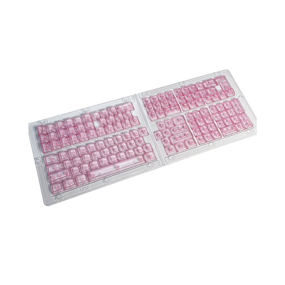 Clear Keycaps Set Transparent Keyboard Keycap With Shine-Through Design Replacement Keycap 6032476640767