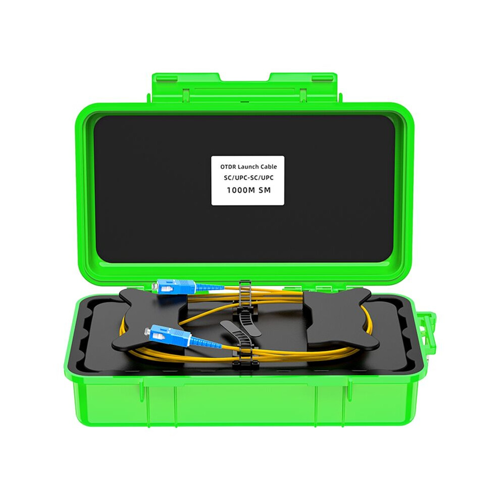 Saivxian Sc/Apc Sc/Upc Otdr Dead Zone Eliminator,Fiber Rings 500M Fiber Optic Otdr Launch Cable Box Sm 1Km 2Km 1310/1550Nm 6032869934855