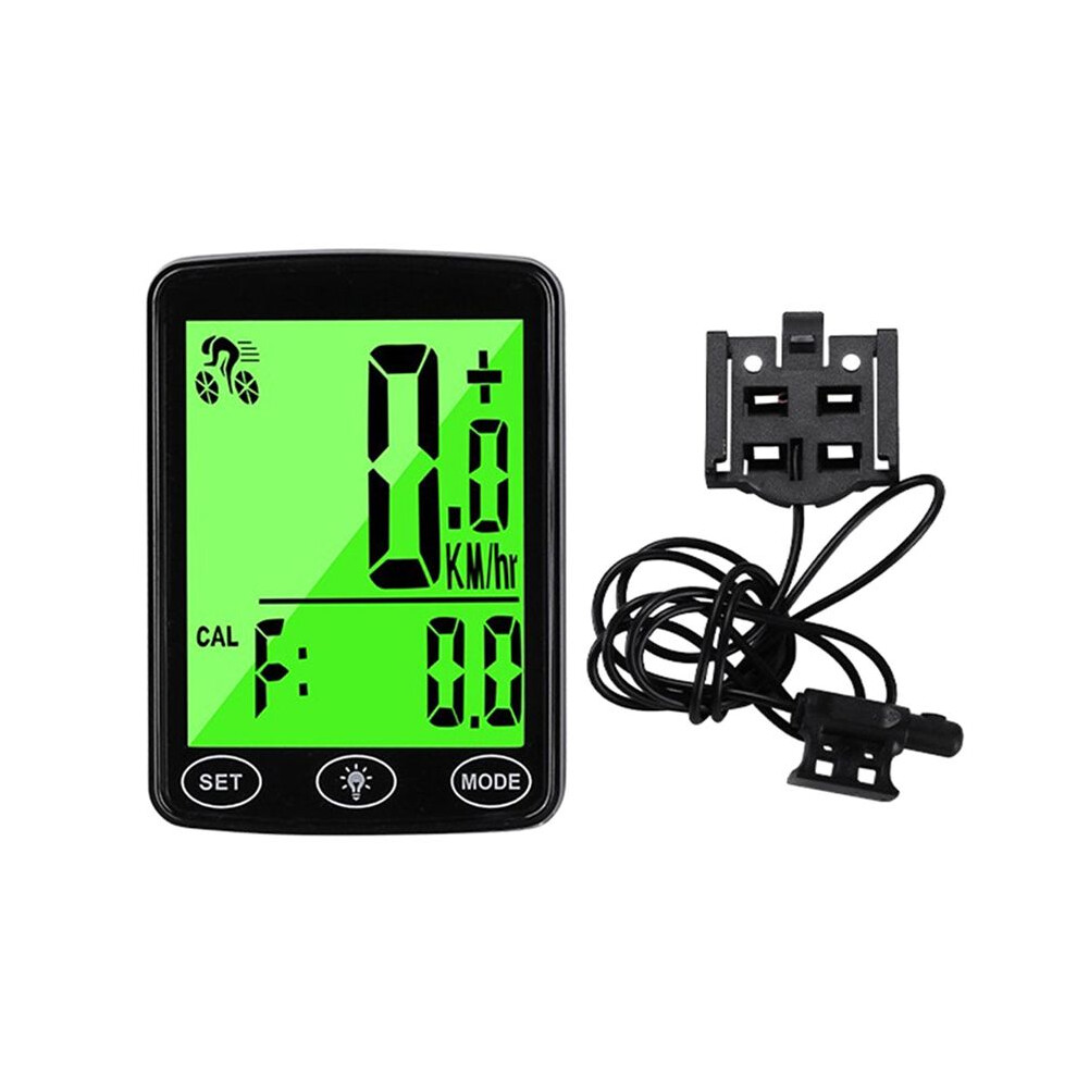 Waterproof Bicycle Speedometer With Back Multifunctional Road Bicycle Touch Screen Speedometer Light 6033340134443