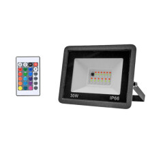 RGB LED Floodlight AC200-265V IP66 Outdoor Waterproof Spotlight Landscape Lighting for Garden, Patio, Yard 30W