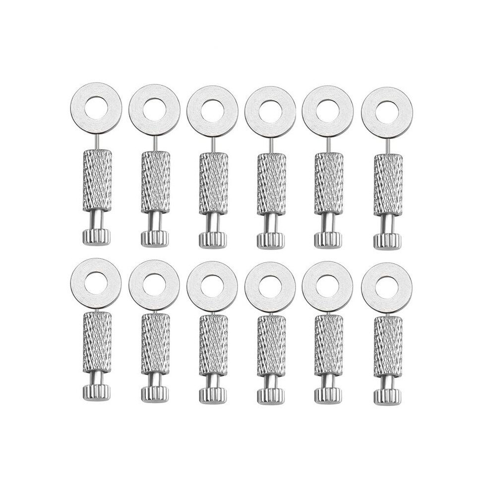 12Pcs Diy Leather Located Needles Tools,Position Leather Edges Lock Needles Locking Pin Leathercraft Fixed Suture Tools 6031416248513