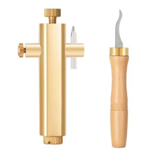 Violin Making Tools Brass Purfling Inlay Maker Tool, Luthier Tool Musical Instrument Accessories