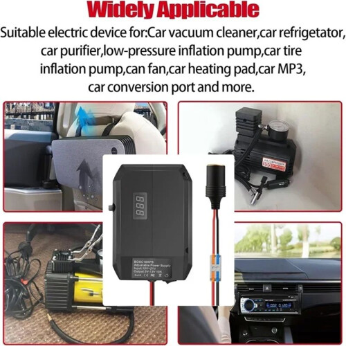 BOSC18APS Step Down Converter for  C 18V Lithium Battery Adapter Cigaretter Voltage Regulator 2