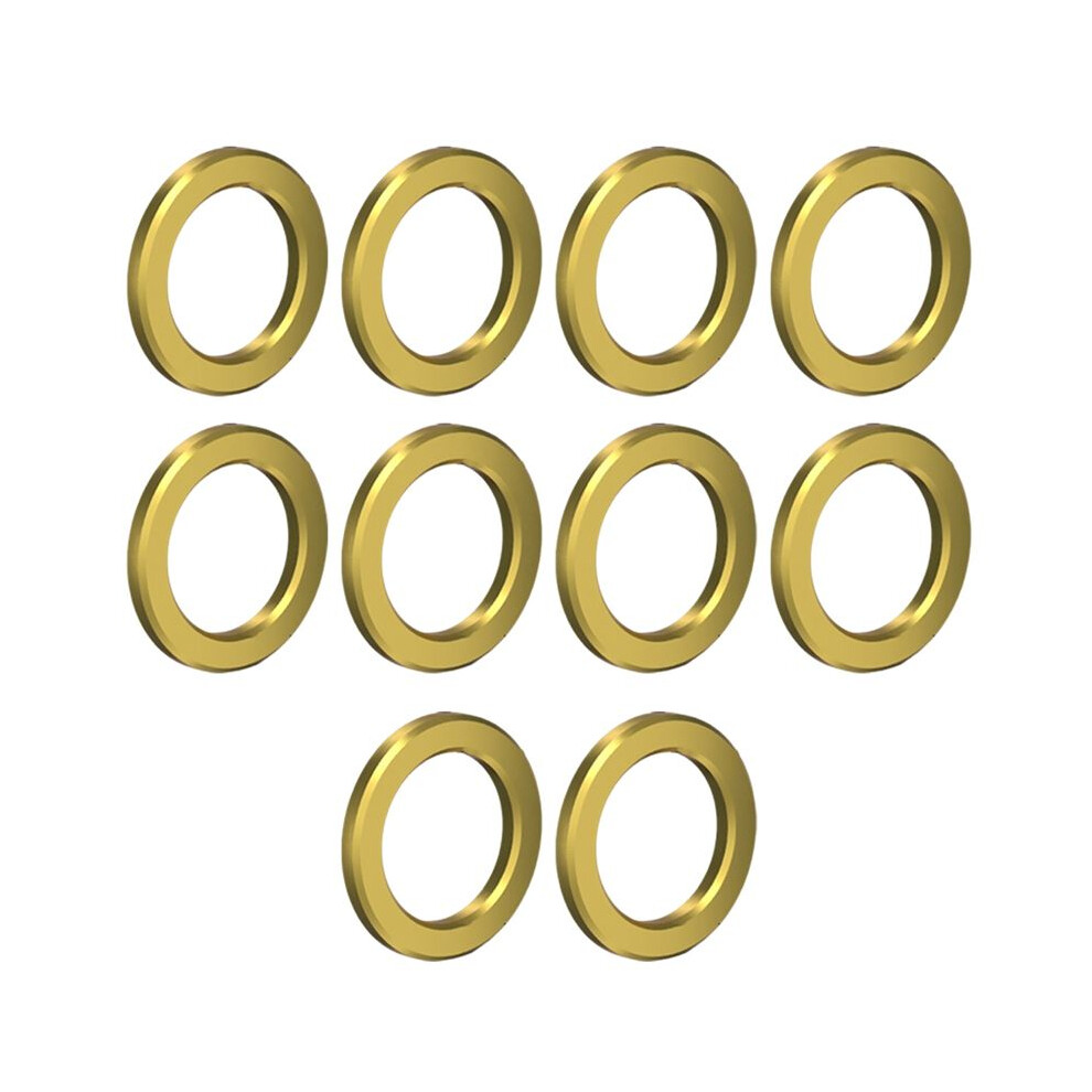 10Pcs M6 Bicycle Titanium Flat Washer Universal Bike Bolts Gasket 6Mm Mountain Road Bike Bolts Spacer Golden 6032923149591