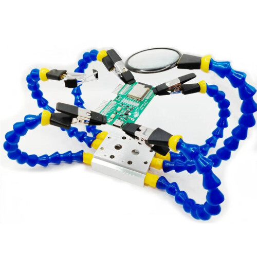 Octopus Welding Clamp Workbench, Third Hand Tool, Universal Arm, Clamping Magnification Bracket Kit, 4-5x Magnification 1