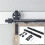 Soft Close Drawer Slides Adjustable Barn Door Hardware Stopper TwoWay Buffer Rails 2 Pack 3