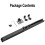 Soft Close Drawer Slides Adjustable Barn Door Hardware Stopper TwoWay Buffer Rails 2 Pack 4