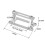 High Torque Servo Mounting Bracket for RC Model Boat Accessories High Torque Servos 6
