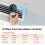 Digital Handheld Anemometer Wind Speed Meter CFM Air Volume Thermometer Waterproof Multifunction WithBacklight 7