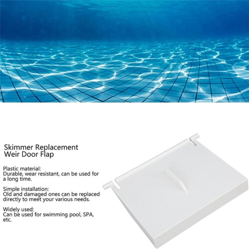 Skimmer Replacement Weir Door Flap Replacement Plastic Flapper Baffle Weir Gate Pool Floor for Swimming Experience 2
