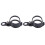 Motorcycle Turn Signals Relocation Fork Clamps Bracket 4 Pcs Mount Light Holder Lamp Bracket 2