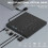 7-in-1 External CD/DVD Drive Player USB3.0 Portable External Disk Optical Drive CD Burner for PC Laptop 4