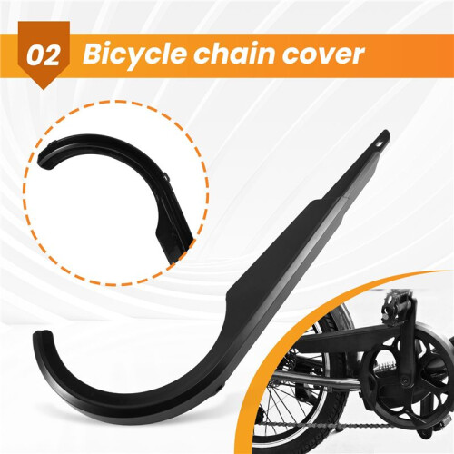 Bicycle Chain Cover 48-52T Universal Bicycle Chain Guard Bicycle Chain Shell Protector Standard 2