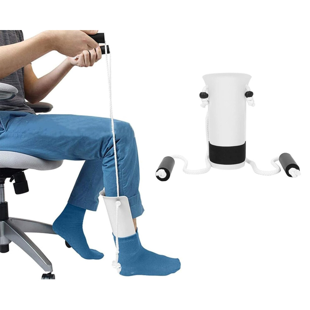 Sock Aid Device for Seniors with NonâSlip Foam Handles, Easy On Off Sock Helper for Limited Mobility
