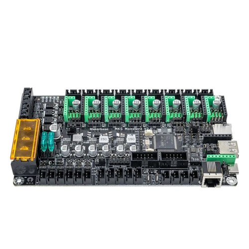 For MKS Monster8 V2 32Bit Control Board with TS35 TFT Touch Screen TMC2209 for 3D Printer Voron VS Spider Octopus