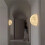 Half Circle Lunar Ceiling Light, Half Circle Wall Light, Hallway Staircase, Bedroom, Bedside, Dining Room, Wall Light 3
