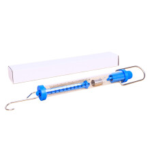 Blue Cylinder Spring Balance Scale For Science Laboratory-1N