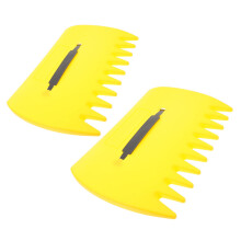 Heavy Duty Garden Rake for Leaves with Ergonomic Handle, Durable Metal Head Leaf Collector for Yard Cleanup