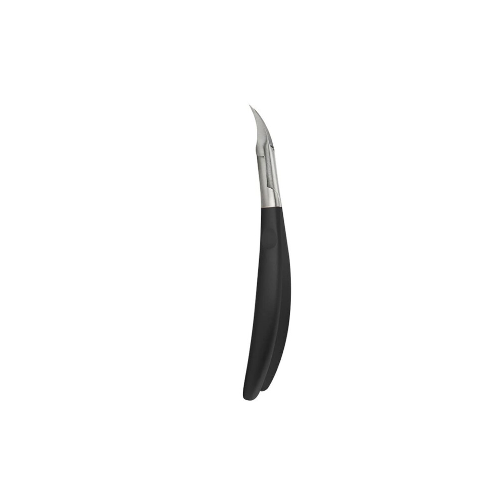 Stainless Steel Nail Clipper Set with Ergonomic Finger Cradle for Precise Toenail Trimming and Pedicure Care