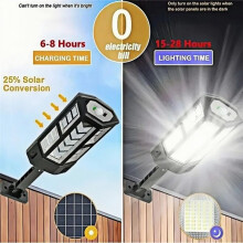 Irradiation 500 Solar Light for Outdoor Sunlight Motion Sensor IP65 Waterproof Garden Street Wall External Solar Lamp