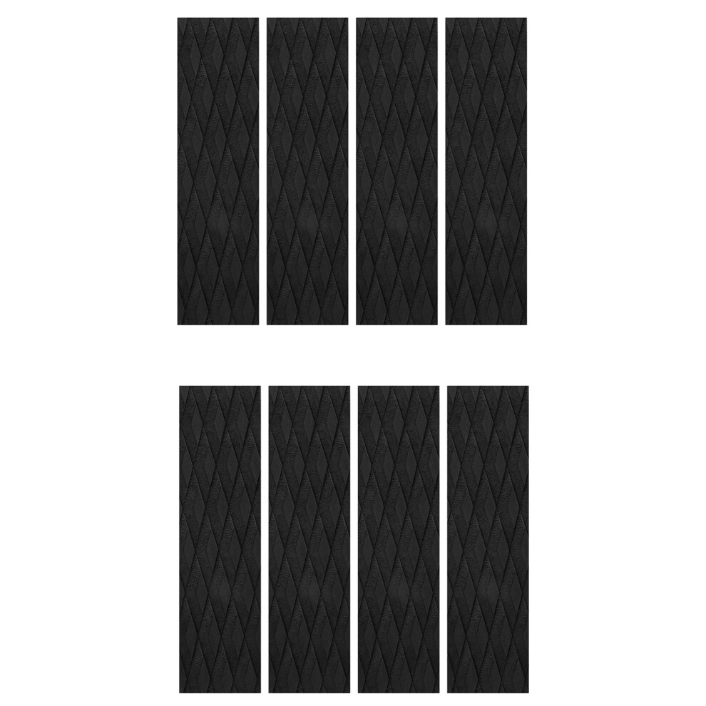 8Pcs Surfboard Traction Pads Eva Surfing Skimboard Deck Traction Pads Anti-Slip Front Tail Pad For Surfboards,Kiteboard 6034037840593
