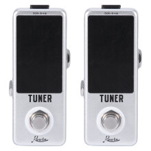 2X Rowin High Precision Guitar Chromatic Tuner Pedal Ture Bypass