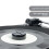 Adaptador para Disco de Vinil LP45 RPM, Toca-Discos,Fonógrafo, Base de Conversão de Áudio para Gramofone de Vinil EP de 7 Polegadas, Preto 2